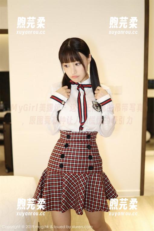 MyGirl美媛馆 - 这组王雨纯的吊带写真，原图竟有种让人心慌慌的吸引力